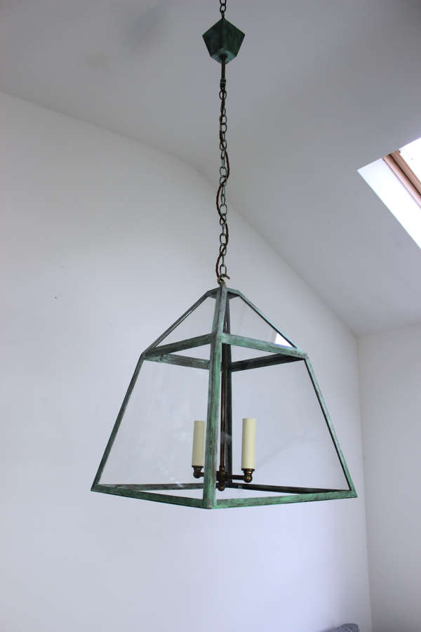NEW Country kitchen lantern with  two branch insert