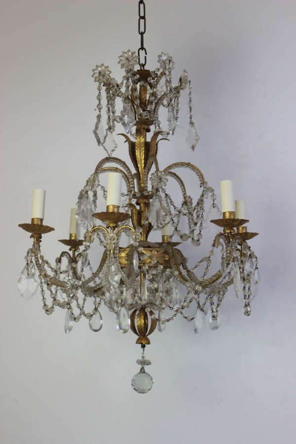 Lovely Italian antique 'fairy tale' style  chandelier